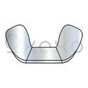 6-32  Cold Forged Wing Nut Zinc