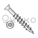 7-10X2 1/4  6 Lobe Trim Head Drywall Screw Fine Thread Type 17 18 8 Stainless Steel