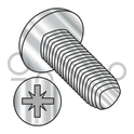 M2.5-0.45X8  Din 7500C Metric Type Z Pan Thread Roll Screw Full Thd 18 8 Stain Steel Pass/Wax