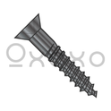 10-13X2  Phillips Flat Full Body 2/3 Thread Wood Screw Black Oxide and Oil