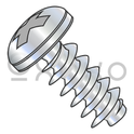 M3-1.34X14  Metric Phillips Pan Head PT Alternative Fully Threaded Zinc & Bake