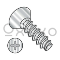 8-16X3/8  Phillips Flat U/C Plastite Alternative 48-2 Full Thread 18-8 S/S Pasivated & Wax