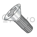 10-32X1/2  Phillips Flat Thread Cutting Screw Type F Fully Threaded 410 Stainless Steel