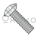 10-24X5/16  Phillips Oval Undercut Machine Screw Fully Threaded 18 8 Stainless Steel