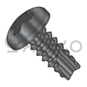 8-18X3/8  Phillips Pan Thread Cutting Screw Type 25 Fully Threaded Black Oxide and Oil
