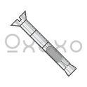 3/8X4  Flat Head Sleeve Anchor Combination Drive  18 8 Stainless Steel