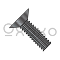 8-32X7/8  MS24693-B Phillips Flat 100 Degree F/T Machine Screws 300 Series  SS BLK Ox DFAR