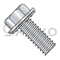 1/4-20X3/4  Unslotted Ind Hex Washer Internal Sems Machine Screw Full Thread Zinc & Bake
