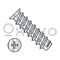 M6.3X11.5  Metric Phil Flat 7.0-7.3HD OD European Drawer Slide Screw Full Thread Zinc