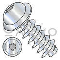 M5-2.24X20  Metric 6 Lobe Round Washer PT Alternative Fully Threaded Zinc & Bake