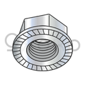 3/4-16  Serrated Flange Hex Lock Nuts Case Hardened HR15N 78/90 Zinc And Bake