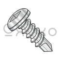 10-16X1 1/2  Square Drive Pan Head Self Drilling Screw Full Thread 410 Stainless Steel