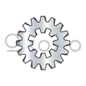 10  External Internal Combination Tooth Lock Washer Zinc