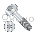 5/16-18X6  Six Lobe Pan Thread Cutting Screw Type F 3" Thread Zinc And Bake