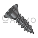 8-15X2  Phillips Flat Self Tapping Screw Type A Fully Threaded Black Oxide