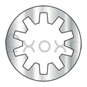 1/4  Military Internal Tooth Lock Washer DFAR 410 Stainless Hardened and Passivate