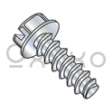 6-19X3/8  Slotted Ind Hex Washer Plastite Alternative 48-2 Fully Threaded Zinc Bake & Wax