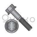 1/2-20X3 1/2  Hex Head Flange Non Serrated Frame Bolt IFI-111 2002 Grade 8 Black Phosphate
