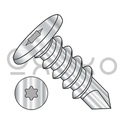 10-16X1 1/2  Six Lobe Pancake Head Self Drilling Screw Full Thread 410 Stainless Steel