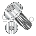 1/4-20X2  Six Lobe Pan Thread Cutting Screw Type F Fully Threaded 18 8 Stainless Steel