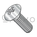 8-32X7/8  Phillips Oval Machine Screw Fully Threaded 18 8 Stainless Steel