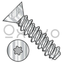 6-19X1/2  6 Lobe Flat High Low Screw Fully Threaded 18 8 Stainless Steel
