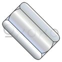 3/8-24X1 1/8  Hex Rod Coupling Nut 1/2 inch Across Flats Zinc