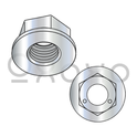 5/16-18  Non-Serrated Hex Flange Nut Grade 5 Zinc