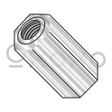8-32X7/16  One Quarter Hex Female Standoff Stainless Steel
