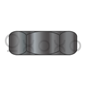 3/4-16  Hex Jam Nut Black Oxide and Oil