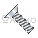 4-40X3/16  Phillips Flat 100 Degree Machine Screw Fully Threaded Zinc