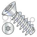 M1.6-0.67X4  Metric 6 Lobe Flat Head PT Alternative Fully Threaded Zinc & Bake