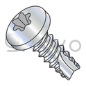 10-16X1/2  6 Lobe Pan Thread Cutting Screw Type 25 Fully Threaded Zinc and Bake