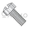 8-32X5/8  Slotted Fillister Machine Screw Fully Threaded 18-8 Stainless Steel