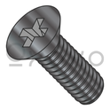 M4-0.7X6  Din 965 Metric Phil Flat Machine Screw Full Thrd 18 8 Stainless Steel Black Ox