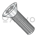 8-32X3/8  6 Lobe Pin-In Flat Head Security M/S Full Thread 18-8 Stainless Steel Passivated