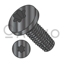 5/16-18X2 1/2  Six Lobe Pan Floor Board Screw Type F Fully Threaded Black Phosphate