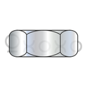 5/16-18  Heavy Hex Jam Nut Zinc