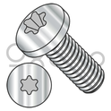 M4-0.7X16  ISO7045 Metric 6 Lobe Pan Head Machine Screw Full Thread 18-8 Stainless Steel
