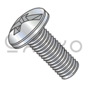 6-32X3/8  Combination (Phil/Slot) Pan Head Machine Screw Fully Threaded Zinc