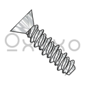 10-16X1  Phillips Flat High Low Screw Fully Threaded 18 8 Stainless Steel