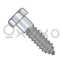 3/8X12  Hex Lag Screw Zinc Gimlet Point