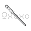 3/16X.250-.500  Multi Grip Countersunk Rivet Black Phosphate