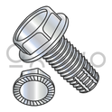1/4-20X5/8  Unslot Ind Hex Washer Serrated Thread Cutting Scr Type F Full Thrd Zinc & Bake