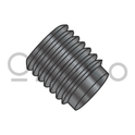 1/4-28X3/8  Fine Thread Socket Set Screw Half Dog Point Plain