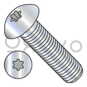 M5-0.8X8  ISO7380 Metric 6 Lobe Button Head Cap Screw Class 10.9 Zinc