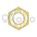 1 1/2-6  Coarse Thread Finished Hex Nut Grade 8 Zinc Yellow
