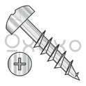 8-11X1 1/2  Phillips Pan Deep Thread Wood Screw 2/3 Threaded 410 Stainless Bright Hardened