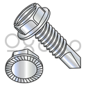 1/4-20X1 1/4  A/F.428-.437  Slot Indented hex wash Serrated Self Drill  Full Thread Zinc