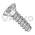 6-20X1  Phillips Flat Self Tapping Screw Type B Fully Threaded 18-8 Stainless Steel